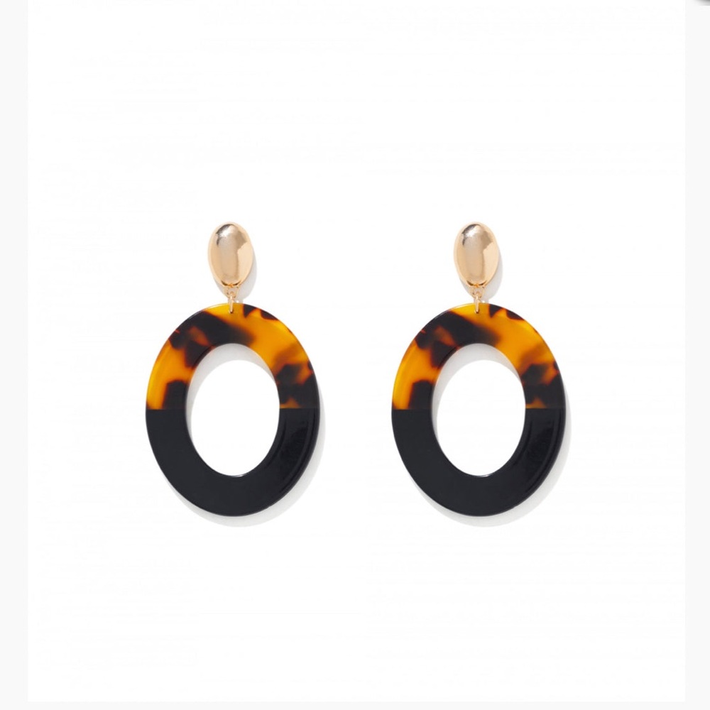 Tori Retro Resin Drop Earring by Ever New
